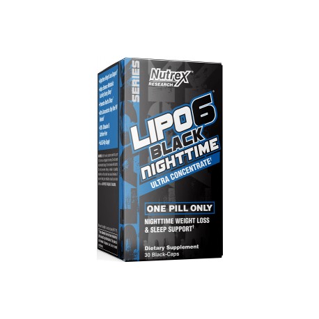 Lipo 6 Black Night Time Ultra Concentrate 30 C...