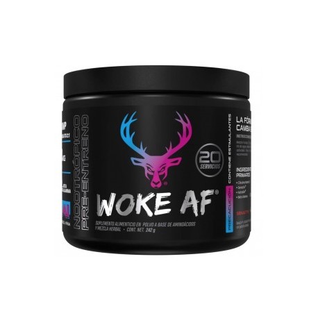 Woke AF Pre Entreno Nootropico 20 Servicios